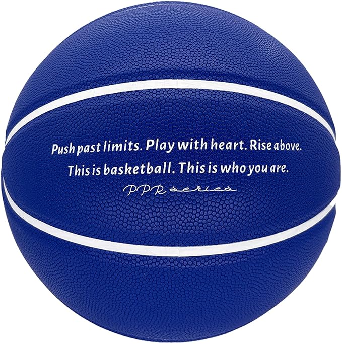 Custom Personalized Basketball – Official Size 7/6 | Leather Indoor/Outdoor Basketball Ball with Name | Idea Gifts