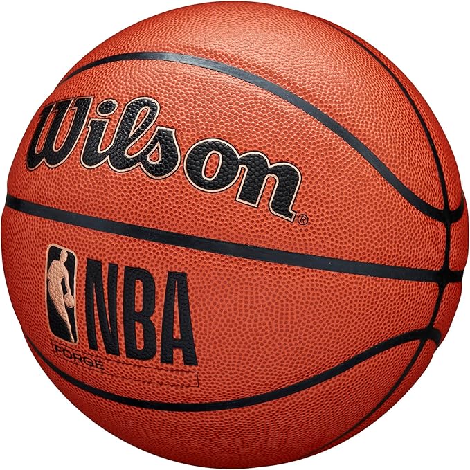 WILSON NBA Forge Indoor/Outdoor Basketballs - Size 5, Size 6 and Size 7