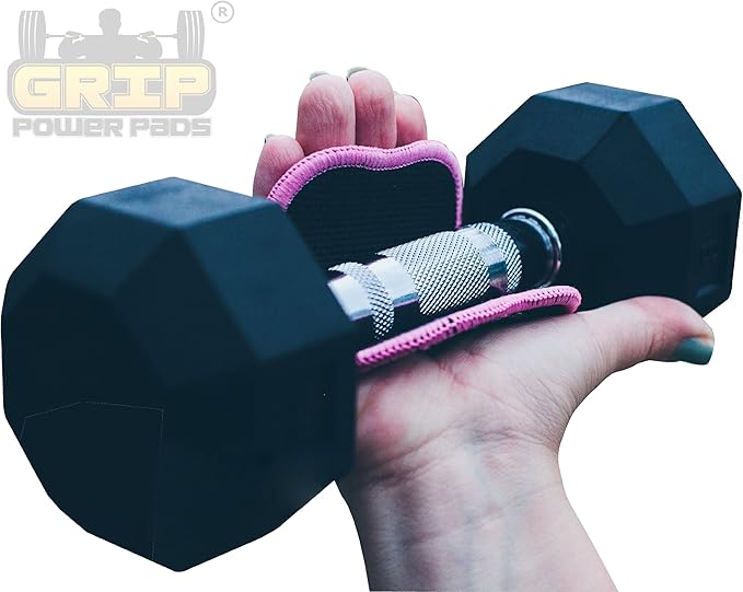 Grip Power Pads FIT Lifting Grips Women Workout Gloves the Alternative to Gym Gloves 1 Pair / 2 Pads