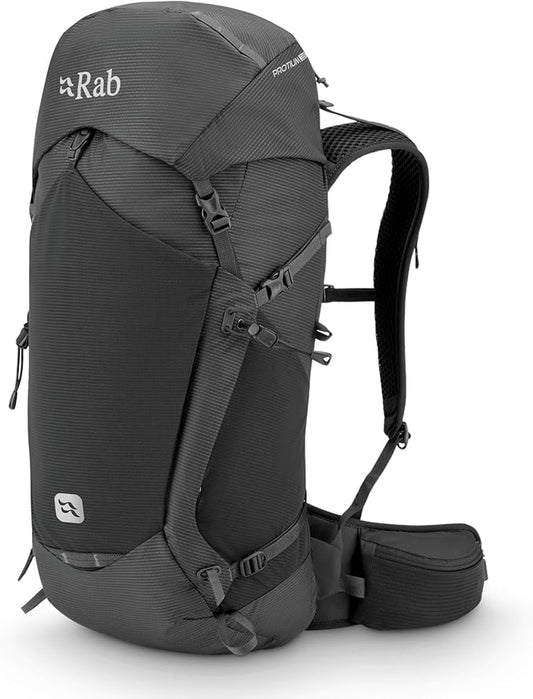 Rab Protium Lightweight Backpack - Comfortable Daypack for Hiking & Trekking - Anthracite - 35-Liter (Back Length - Medium/Large)