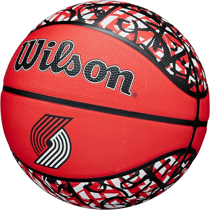 WILSON NBA Team Graffiti Basketballs - Size 7-29.5"