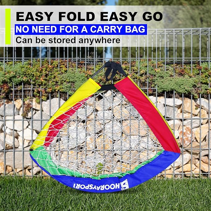 Soccer Goal, Portable Soccer Goals for Backyard, Pop Up Soccer Goal, Soccer Net for Indoor or Outdoor Practice and Training