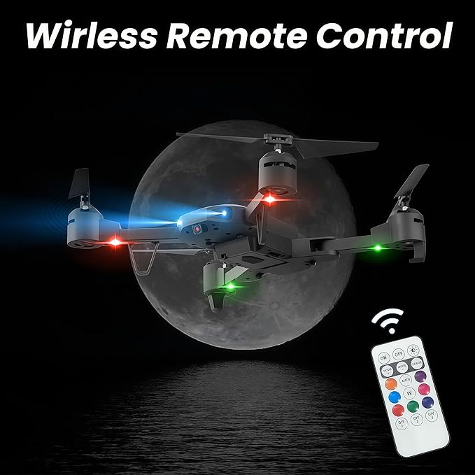 8PCS Wireless LED Strobe Lights with Remote Control, RGB 8 Colors Multifunction, USB Charging Waterproof Anti-Collision Tail Warning Mini Light for Car Motorcycle Trucks Bike Drone Aircraft (8)