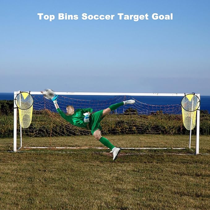 Soccer Targets for Goals Training: Soccer Goal Target Nets for Shootings Accuracy Training - Football Shooting Accuracy Practice Equipment 2PCS