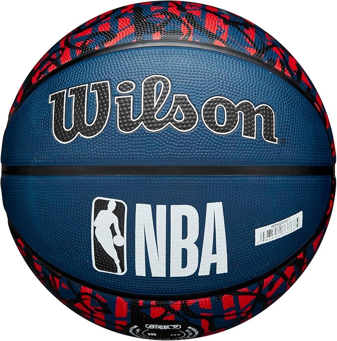WILSON NBA Team Graffiti Basketballs - Size 7-29.5"