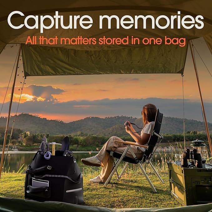 Earth Pak Waterproof Duffel Bag - Large Dry Bag, 1680D TPU, Heavy Duty, Camping & Marine Dry Bag, 8x8 Popout Pocket