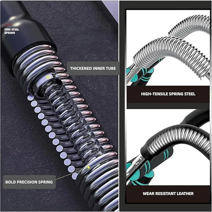 Twister Arm Trainer,Adjustable 40-220lb Chest Workout Equipment Power Twist Arm Trainer,Forearm Strengthener,Portable Twister Arm Workout for Home Fitness