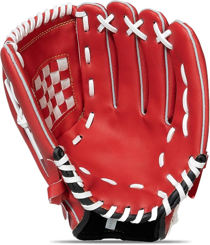KRTOYUST® | Baseball Glove | Performance Composite Leather Baseball Mitts for Adult Youth | Baseball Softball Outfield Infield Mitts
