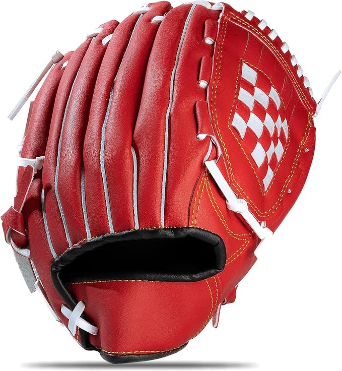 KRTOYUST® | Baseball Glove | Performance Composite Leather Baseball Mitts for Adult Youth | Baseball Softball Outfield Infield Mitts