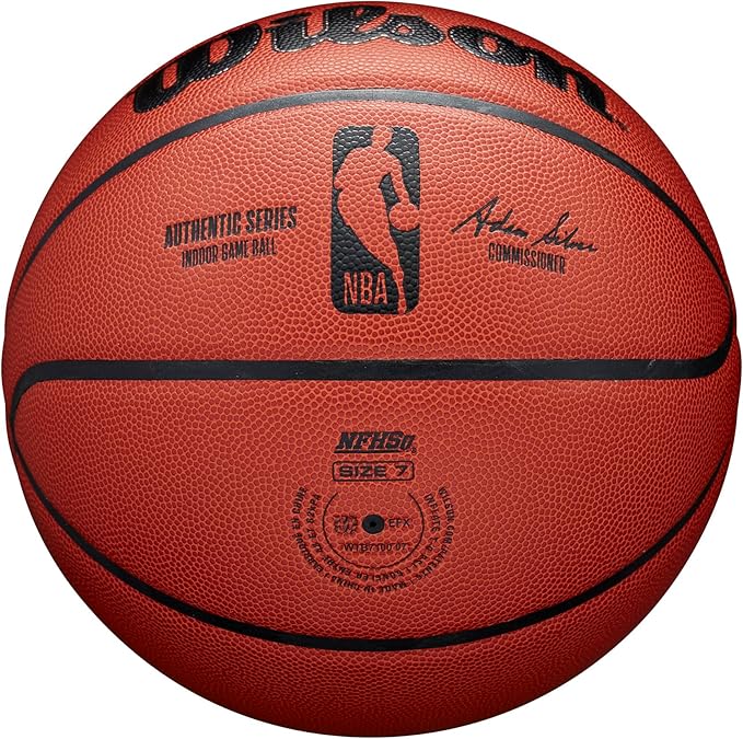 WILSON NBA Authentic Indoor Competition Basketballs - Size 6 and Size 7