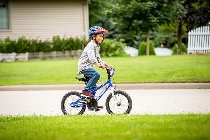 Schwinn Elm and Koen Bike or Balance Bike, 12-20 Inch Bike for Kids Ages 2-13, Black, Blue, Red, Teal, Pink or Purple, SmartStart Ergonomic Design, Adjustable Seat Grows with Child, Training Bicycle