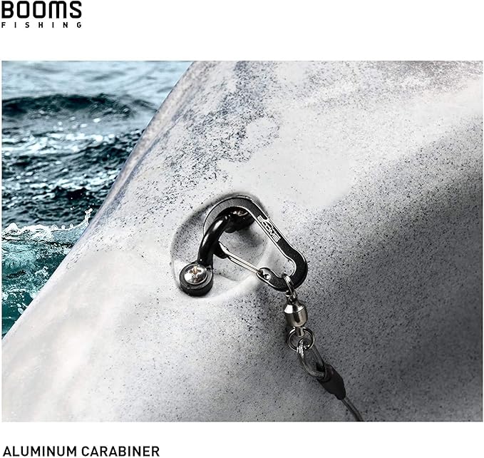 Booms Fishing T02 Fishing Pole Tether, Kayak Paddle Leash, Paddle Board Fishing Accessories, Heavy Duty Fishing Lanyard for Fishing Tools/Rods/Paddles