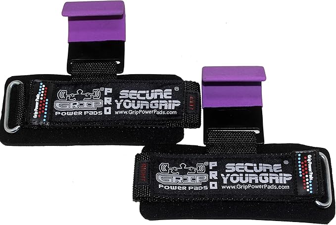 Weight Lifting Hooks Heavy Duty Lifting Wrist Straps Pull Ups Deadlift Straps Power Lifting Grips Padded Workout Straps for Weightlifting Gym Gloves for Men & Women Premium Workout Equipment