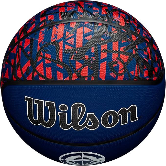 WILSON NBA Team Graffiti Basketballs - Size 7-29.5"