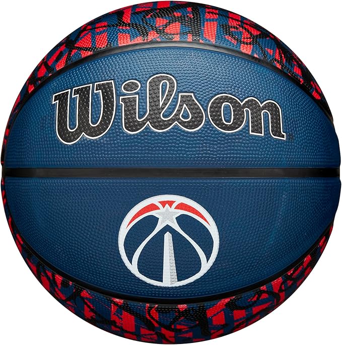 WILSON NBA Team Graffiti Basketballs - Size 7-29.5"