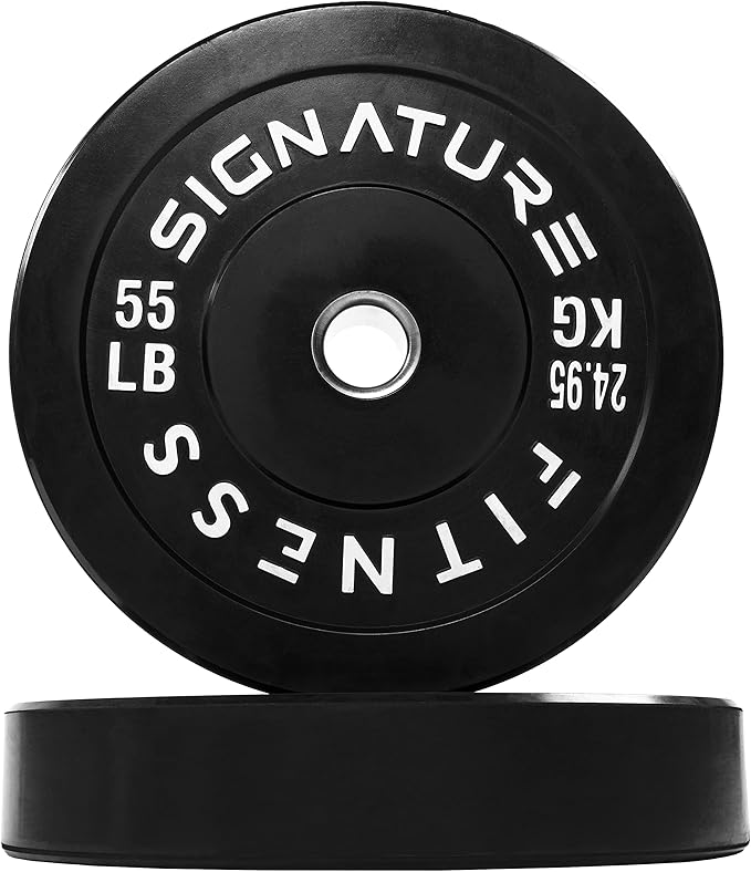 Olympic Bumper Plates Set, 2" Weight Plates for Strength Training & Weightlifting, Paris or Set or Set with Barbell, Multiple Options