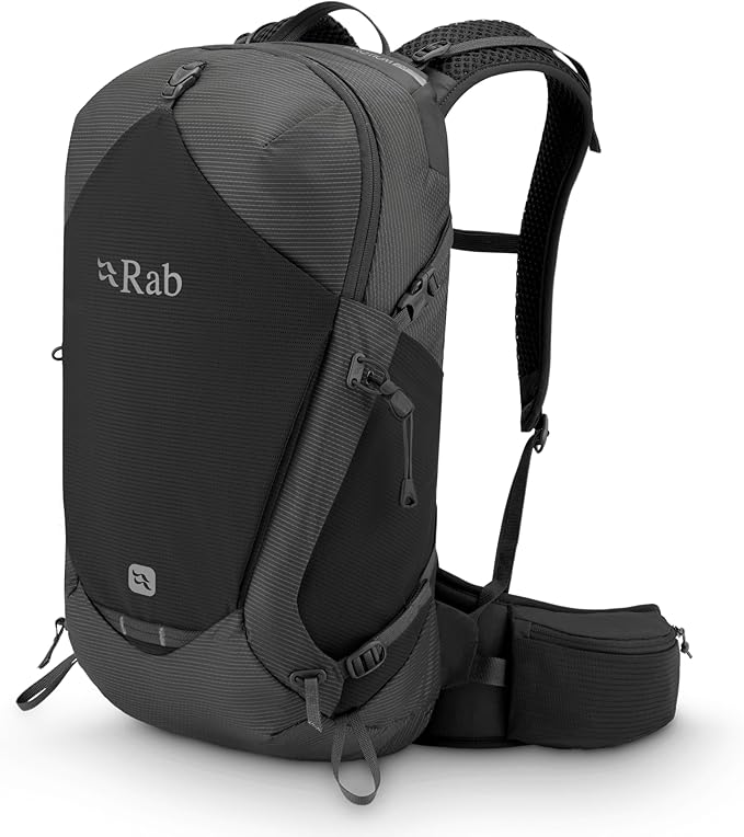 Rab Protium Lightweight Backpack - Comfortable Daypack for Hiking & Trekking - Anthracite - 20-Liter (Back Length - Medium/Large)
