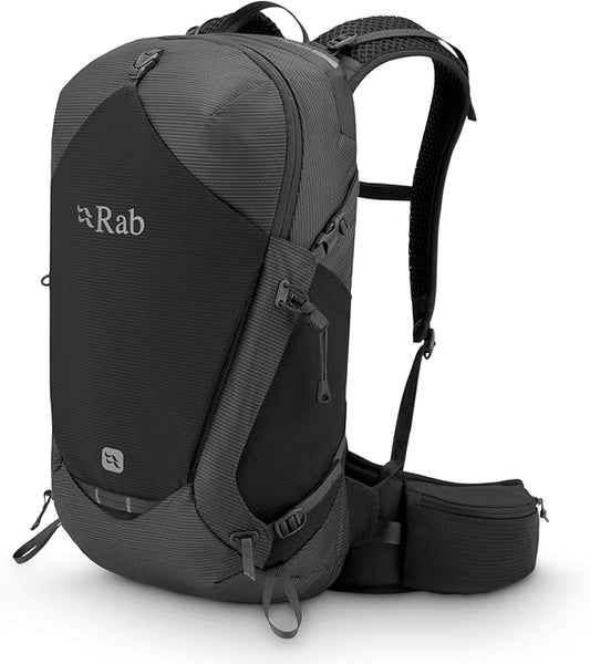Rab Protium Lightweight Backpack - Comfortable Daypack for Hiking & Trekking - Anthracite - 20-Liter (Back Length - Medium/Large)