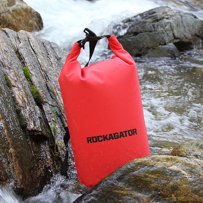 Waterproof Dry Bags 100% Water Proof Dry Bag with Detachable Shoulder Strap | Can Be Submersed in Water and Will Keep Your Gear Dry on the River, Lake, Raft, Kayak (10L, 20L, 30L, 50L)