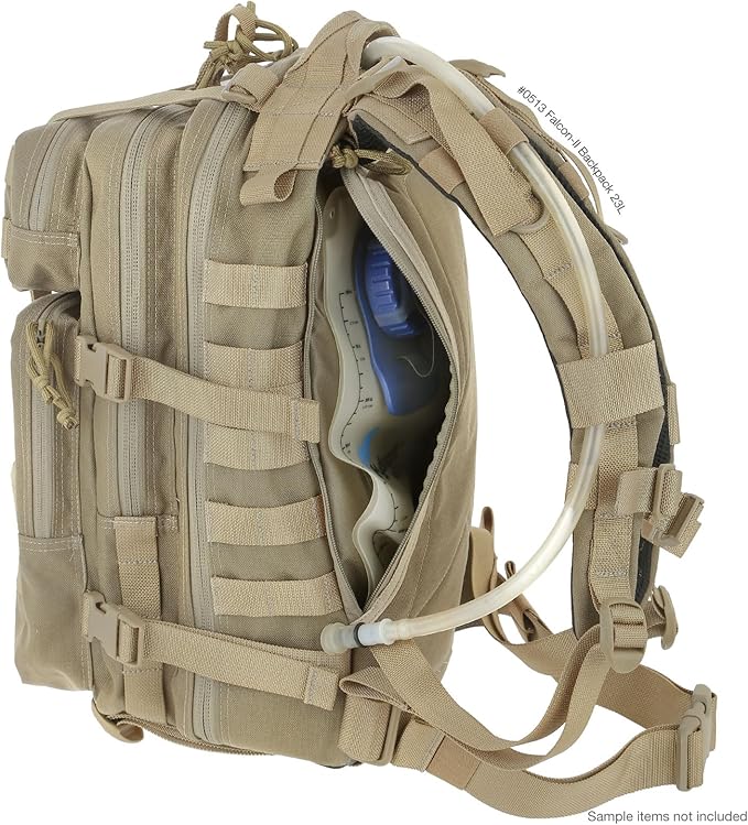 MAXPEDITION Falcon-II Backpack, 23L Tactical Backpack, Survival Pack, Bug Out Bag, MOLLE Go Bag for EDC, 0513