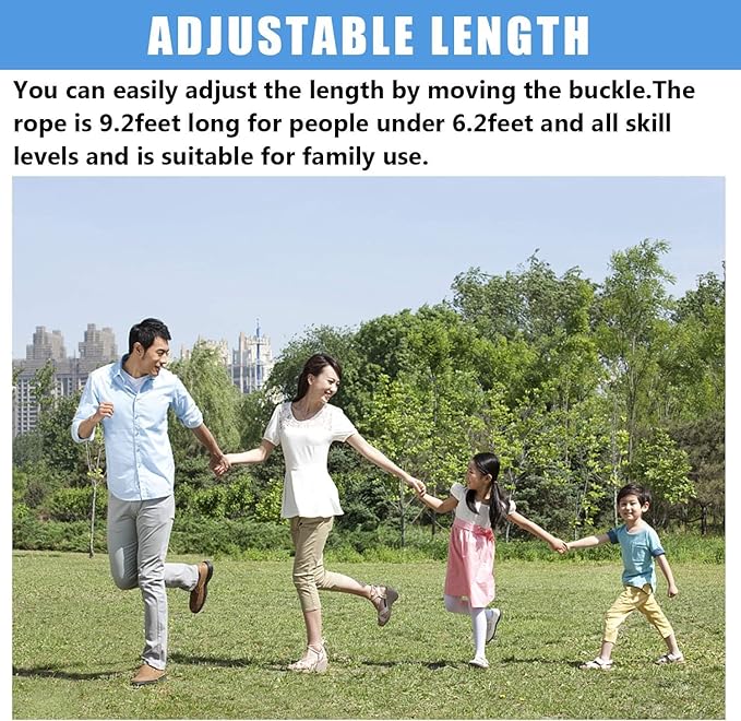 Speed Jump Rope Skipping - Blazing Fast Jumping Ropes - Endurance Workout for Boxing, MMA, Workout Equipment Martial Arts or Just Staying Fit Adjustable for Men, Women and Children