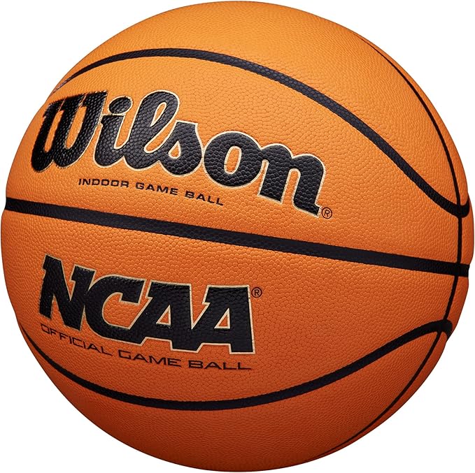 WILSON NCAA Evo NXT Official Indoor Game Basketballs - Sizes 6 and 7
