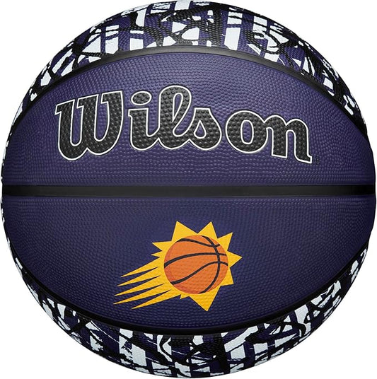 WILSON NBA Team Graffiti Basketballs - Size 7-29.5"