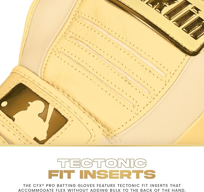 Franklin Sports MLB Baseball Batting Gloves - CFX Pro Adult + Youth - Baseball + Softball - Multiple Sizes + Colors