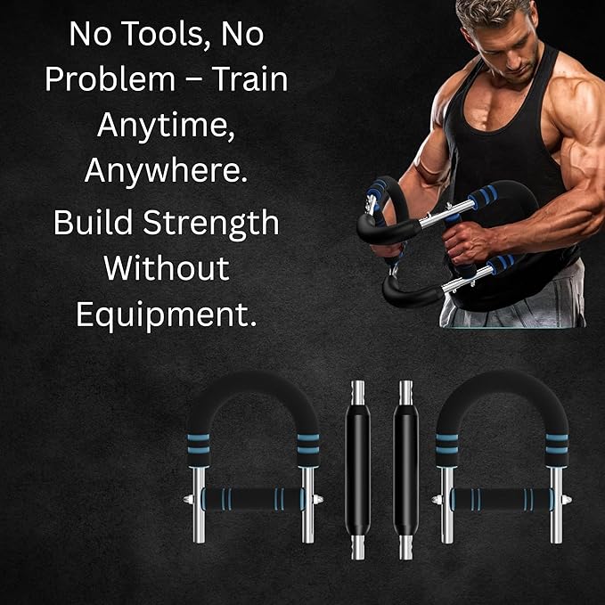 Twister Arm Trainer for Men, Chest Workout Equipment, Chest Exerciser, Gorilla Bar Arm Trainer, Arm and Chest Muscle Workout Equipment, Home Gym Fitness Accessory( Count 1)
