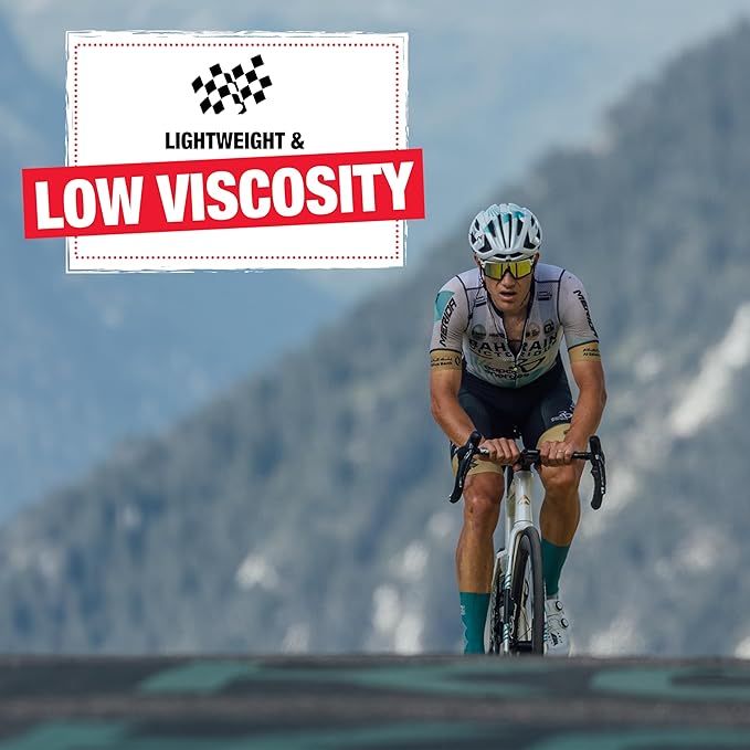 Finish Line FiberLink Pro Latex Tubeless Tire Sealant with Kevlar Technology – Long-Lasting, Low Viscosity Bicycle Sealant for Road, Gravel, Cyclocross, Mountain & Fat Bike Tires, 1 Gal