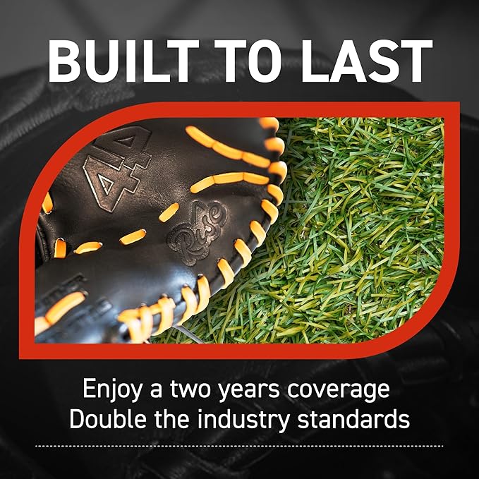 BB Stock Rise Baseball Glove for Youth & Little Leagues, Age 8-12, Infield & Outfield, 11.5", H-Web, Easy Break-in, Narrow Fit & Lightweight Design