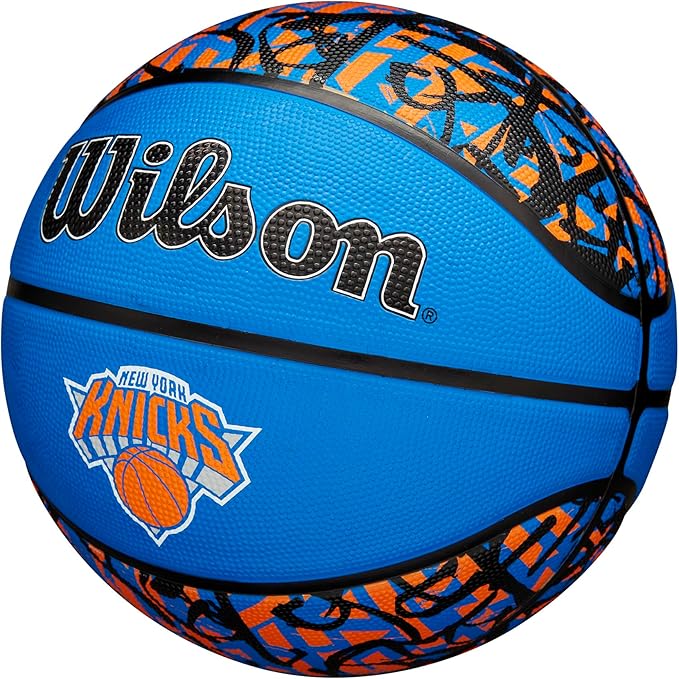 WILSON NBA Team Graffiti Basketballs - Size 7-29.5"