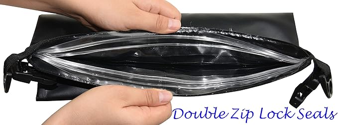 Freegrace Waterproof Dry Bag - Lightweight Dry Sack with Seals and Waterproof Case - Float on Water - Keeps Gear Dry for Kayaking, Beach, Rafting, Boating, Hiking, Camping and Fishing