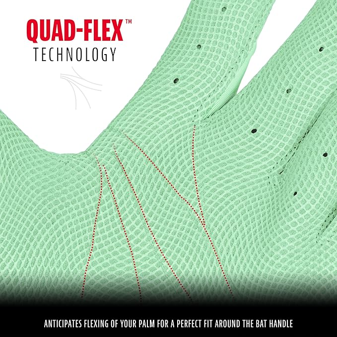 Franklin Sports MLB Baseball Batting Gloves - CFX Pro Adult + Youth - Baseball + Softball - Multiple Sizes + Colors