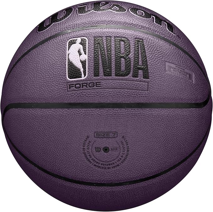 WILSON NBA Forge Indoor/Outdoor Basketballs - Size 5, Size 6 and Size 7