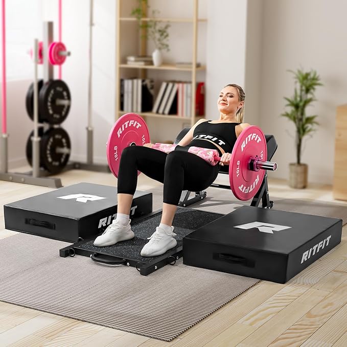 RITFIT Olympic Barbell 4ft/4.8ft/6ft - 2 Inch Weight Bar for Strength Training, Weightlifting, Squat, Deadlift, Bench Press, Curl, Overhead Press - 350lbs/500lbs Capacity