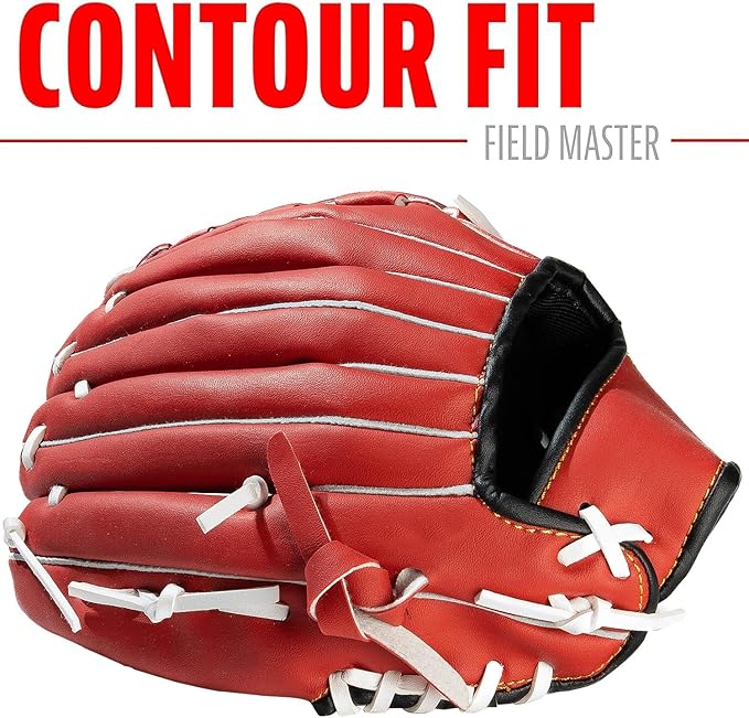 KRTOYUST® | Baseball Glove | Performance Composite Leather Baseball Mitts for Adult Youth | Baseball Softball Outfield Infield Mitts