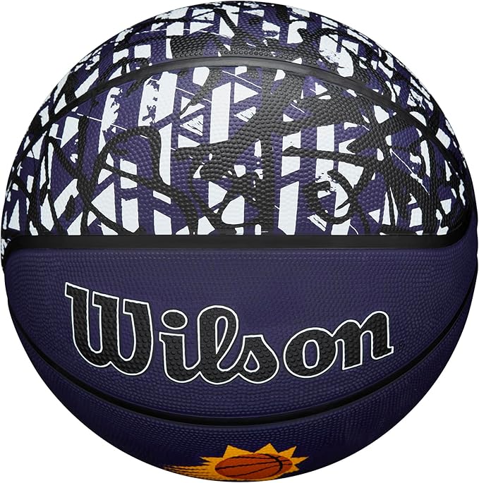 WILSON NBA Team Graffiti Basketballs - Size 7-29.5"