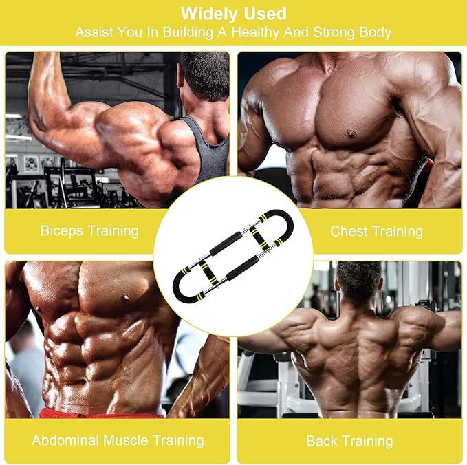 2025 Pro Twister Arm Trainer Adjustable Chest Workout Equipment Arm Trainer for Men and Women Shaker Twister Arm Trainer Chest Clip Muscle Arm Workout at Home Equipment