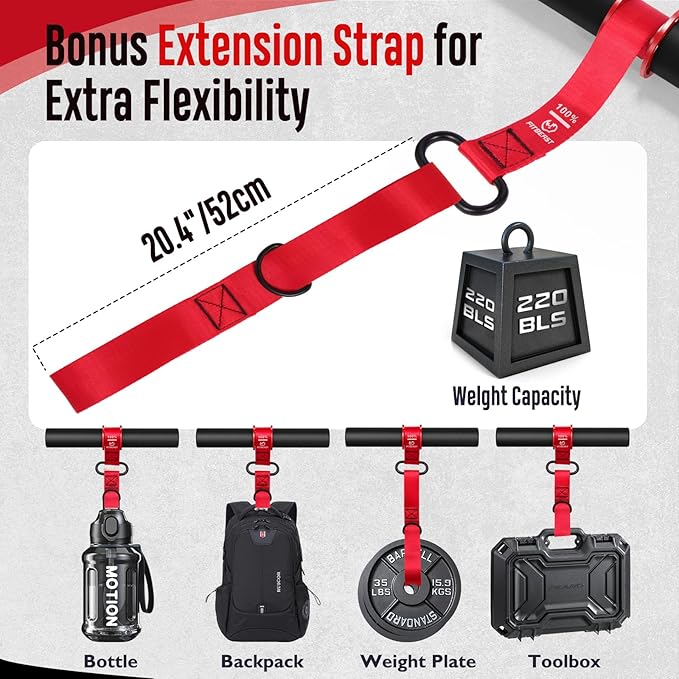 FitBeast Forearm Strengthener & Wrist Roller - Forearm Strength Trainer with Thickened Anti-Slip Grip Handles&Adjustable Strap, Perfect for Forearm Exercising, Boosting Grip Strength, Muscle Building