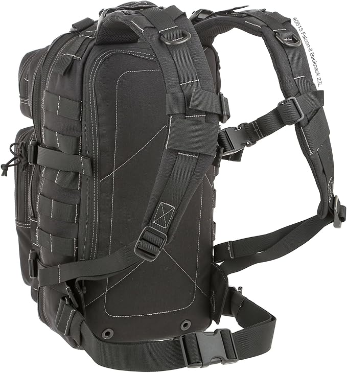MAXPEDITION Falcon-II Backpack, 23L Tactical Backpack, Survival Pack, Bug Out Bag, MOLLE Go Bag for EDC, 0513