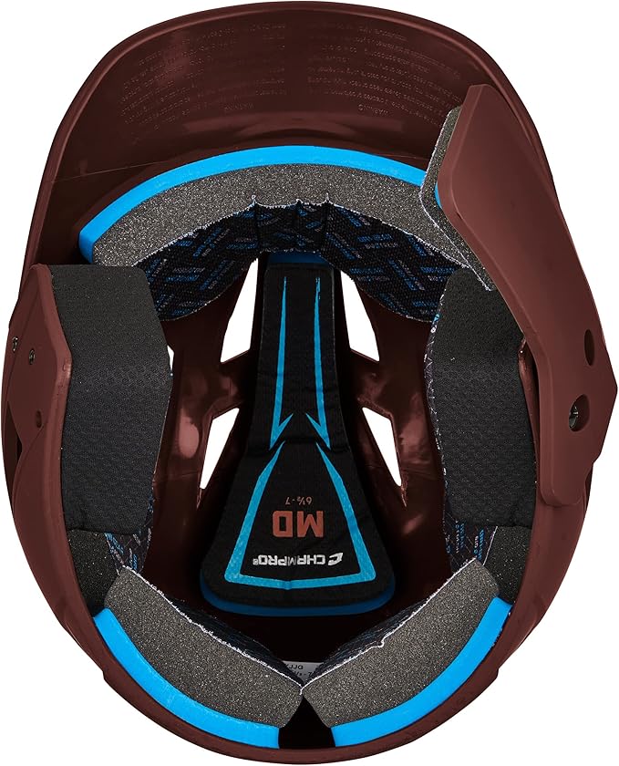 CHAMPRO HX Gamer Plus Batting Helmet with Reversible Jaw Guard
