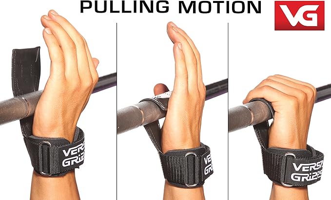 Versa Gripps® Pro, Made in The USA, Wrist Straps for Weightlifting Alternative, The Best Training Accessory