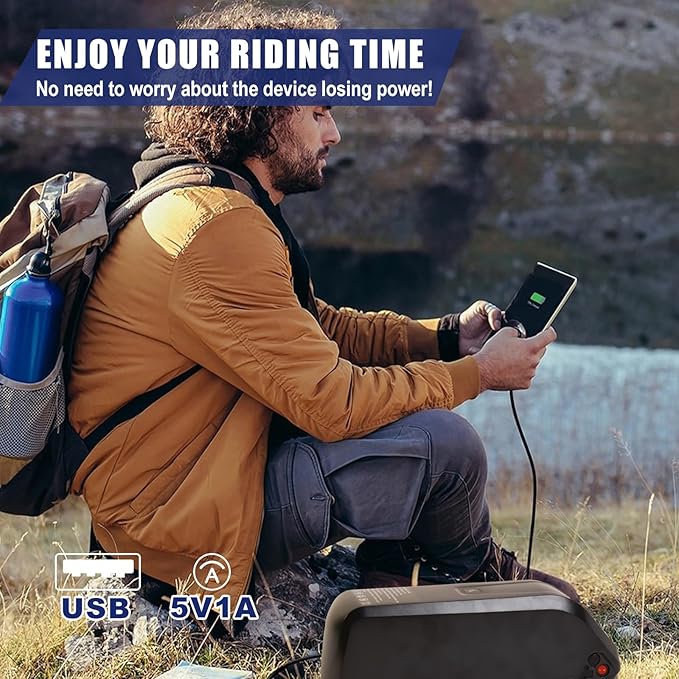 UAZ 36V 48V 52V Ebike Battery 4 Pin 10Ah 15Ah 20Ah Electric Bike Battery with 40A BMS Safe Lock, Led Indicator Light, for 200-1500W Motor Tricycle, Mountain Bicycle Batteries (48V15AH-4PIN)