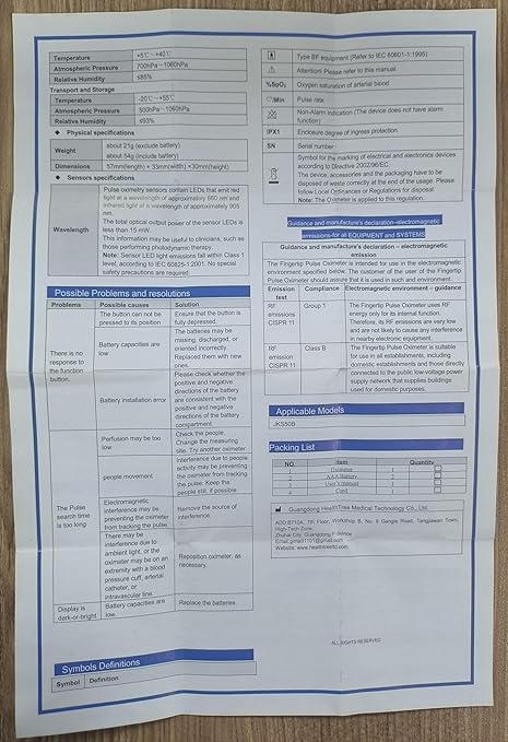 Pulse Oximeter Fingertip Oxygen Monitor Fingertip Pulse Ox Heart Rate and SpO2 Finger Pulse Oximeter for SpO2/Heart Rate/Perfusion Index Blood Oxygen Saturation Monitor with Battery Lanyard (Blue)