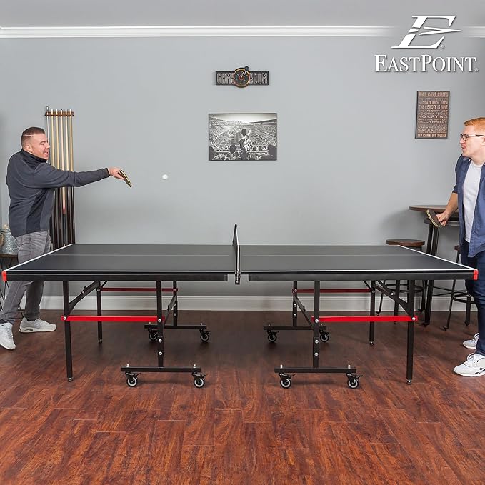 EastPoint Ping Pong Paddle Sets - Choose 2 Player Table Tennis Paddle Set, or 4 Player Deluxe Kit with Balls and Storage Case