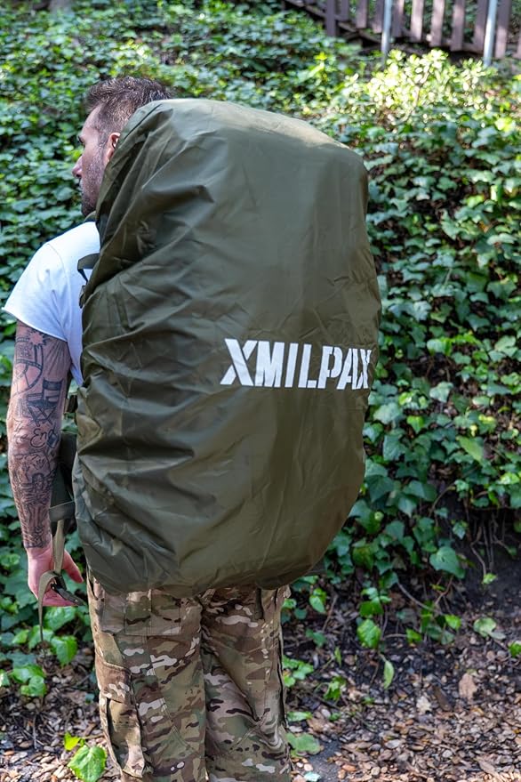 Large Internal Frame Backpack Tactical MOLLE Pack for Camping Backpacking Hunting Bushcraft Adventure 70L…