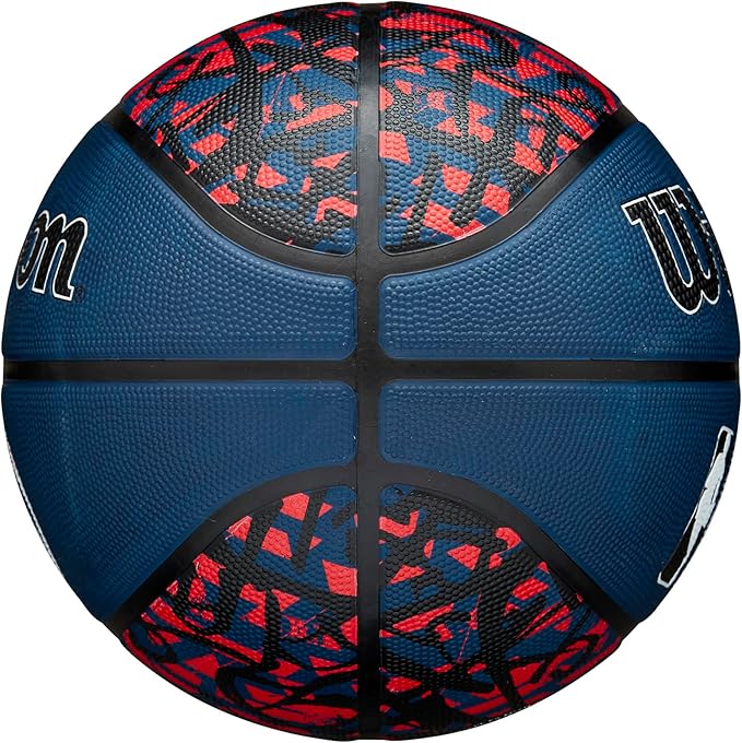 WILSON NBA Team Graffiti Basketballs - Size 7-29.5"