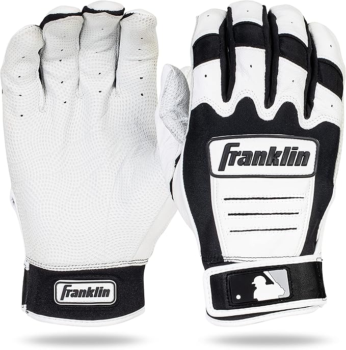 Franklin Sports MLB Baseball Batting Gloves - CFX Pro Adult + Youth - Baseball + Softball - Multiple Sizes + Colors