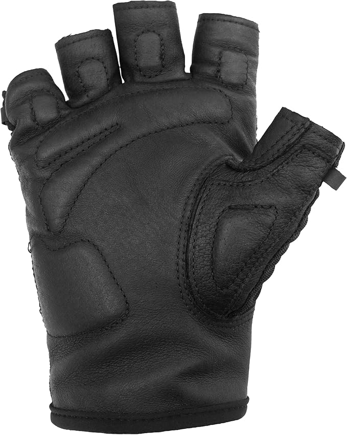 Superset Leather Workout Gloves for Weight-Lifting (Padded) Perfect for Gym Training (Breathable) Black /Size : 13 Mens 3XL